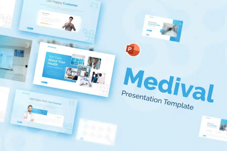Best Nursing PowerPoint Template: Medival