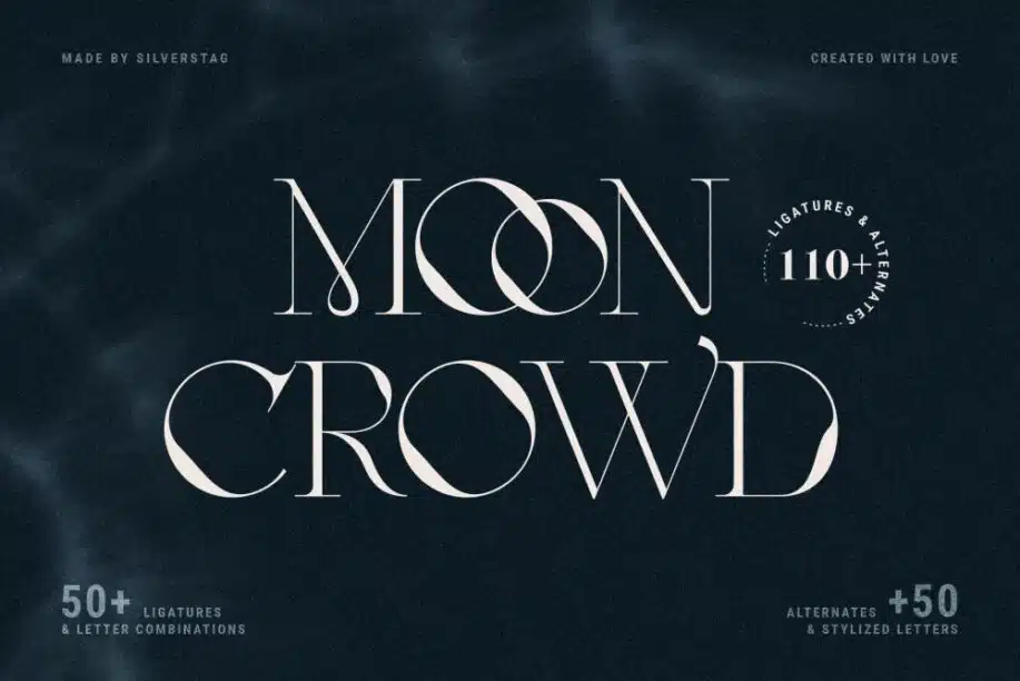 Moon Crowd – Elegant & Stylish Serif