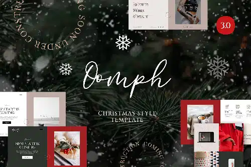 Oomph - Christmas HTML Template