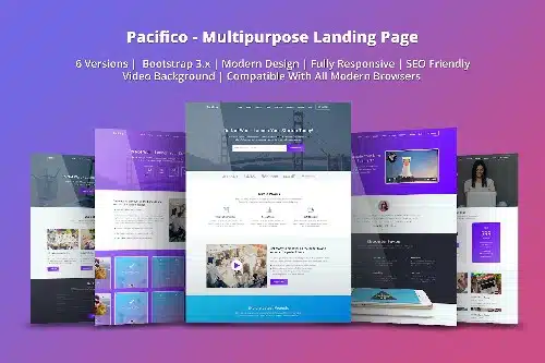 Pacifico - Multipurpose Landing Page