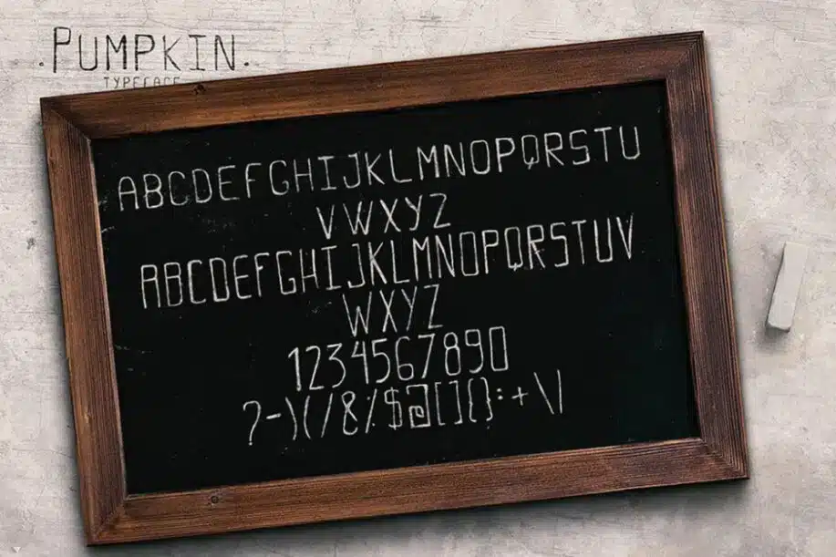 Pumpkin - A Script and Handwritten Typeface
