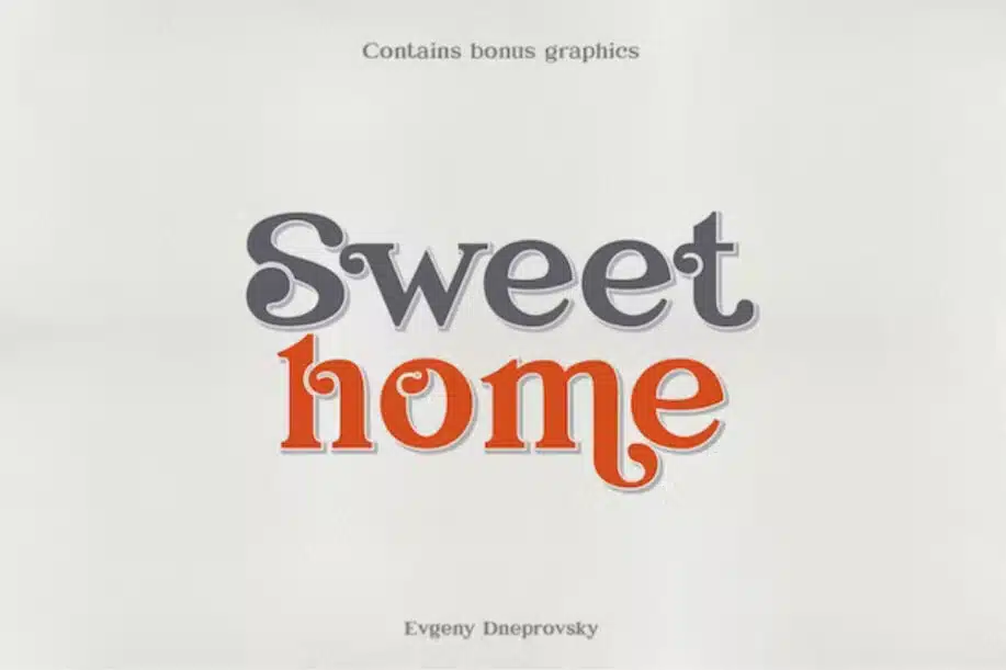 Sweet Home Serif