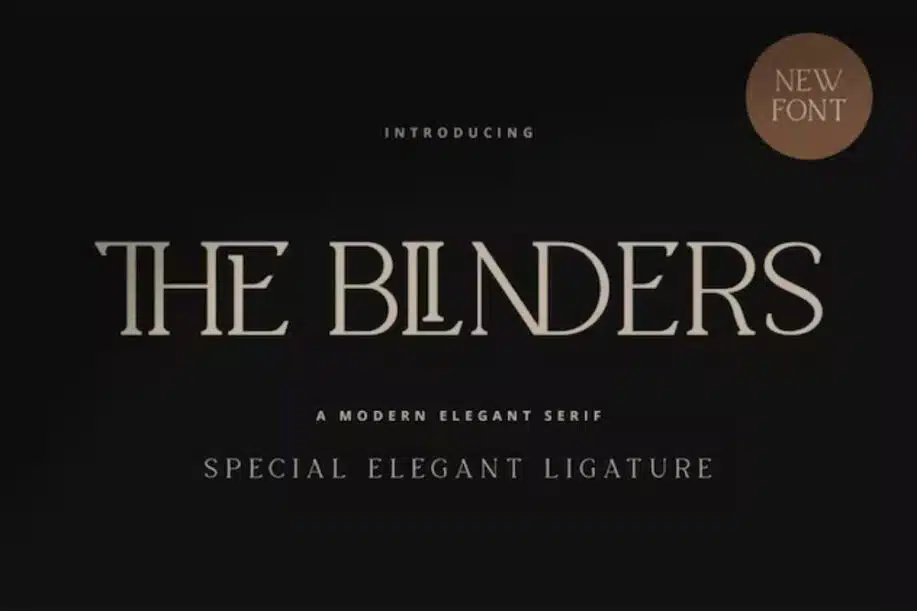 The Blinders - Elegant Serif Font