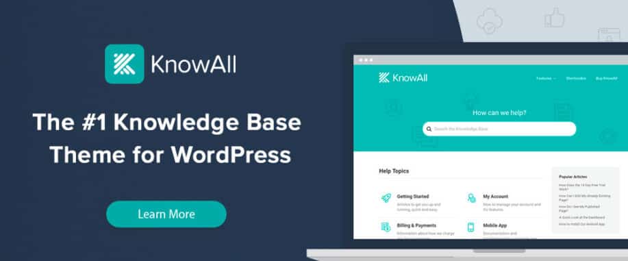 KnowAll - A WordPress Knowledge Base Theme