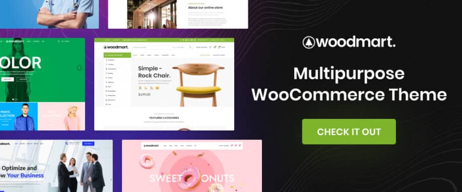 Woodmart - A Woocommerce WordPress Theme