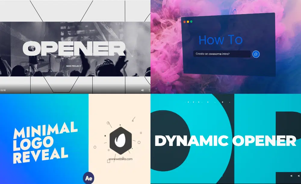 Best Intro Templates for Adobe After Effects