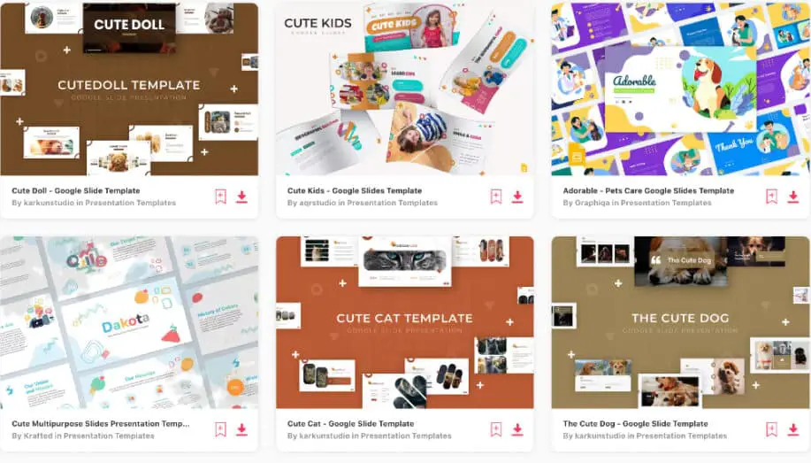 18 Cute Google Slides Templates (Download ALL For Free)
