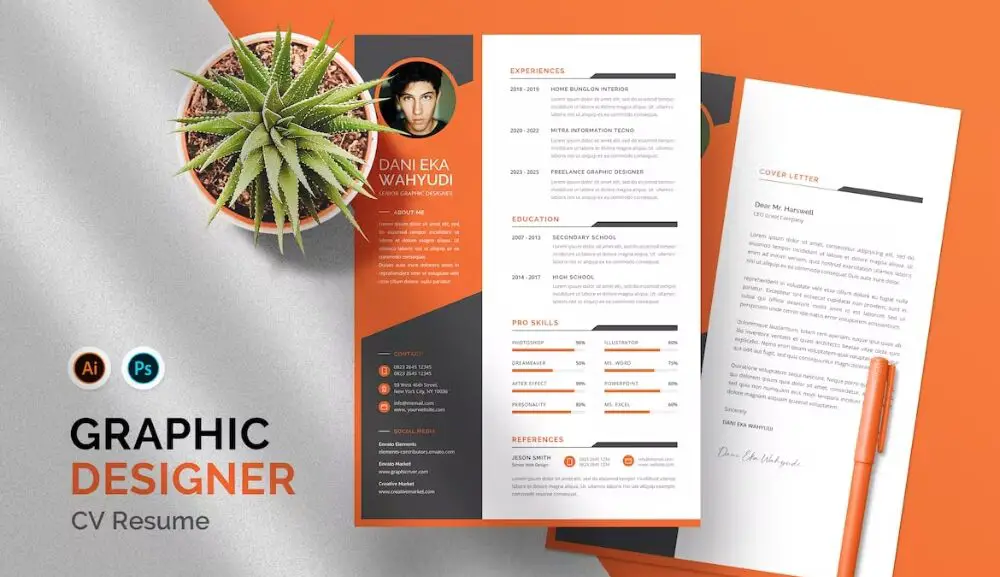 Best Graphic Design Resume Templates (Free Download Available)