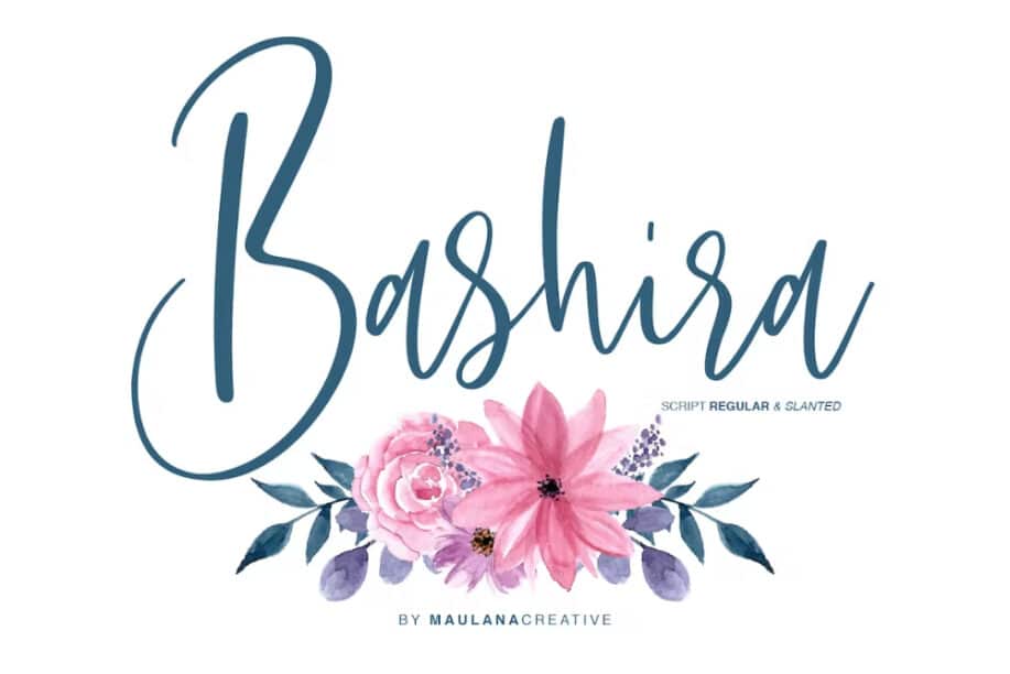 Bashira - Brush Script