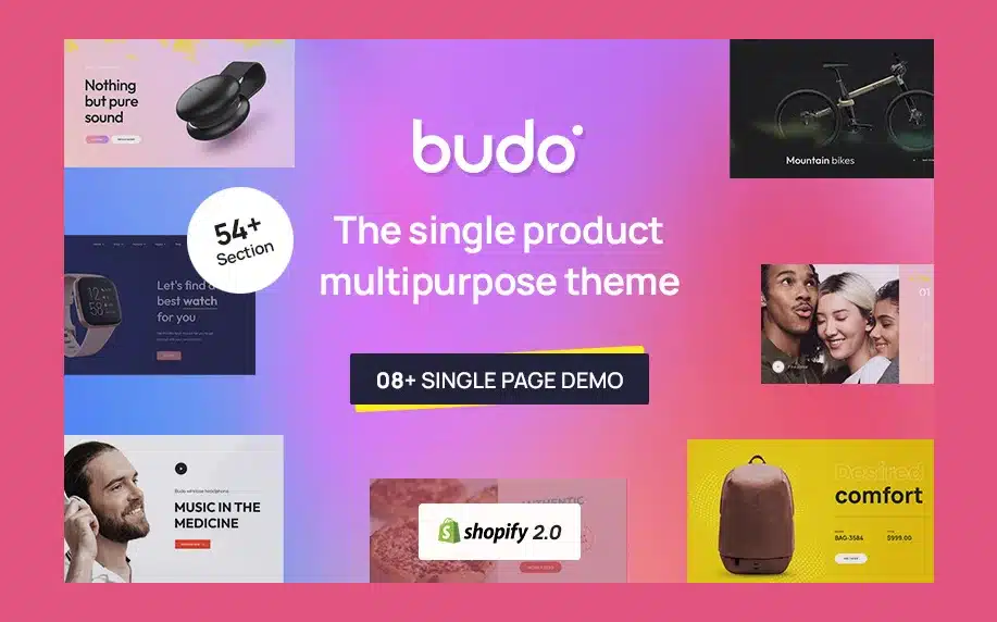 Budo - A Single Product Multipurpose Theme