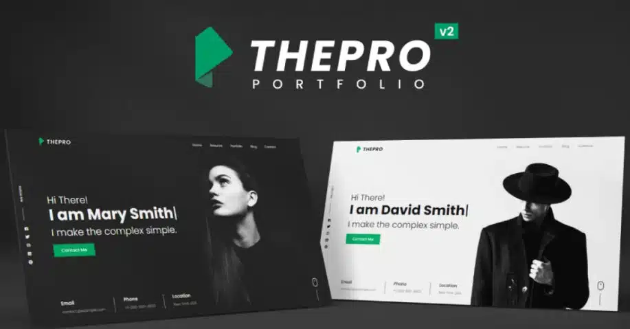 ThePRO - WP Personal Portfolio Theme